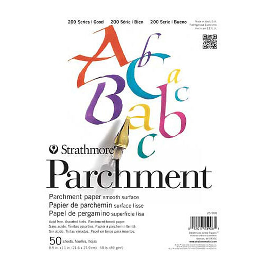 Strathmore, Parchment, Sheets, 60#, 8.5"x11", 50 Sheet